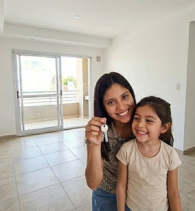 Beatriz Ortega dueña de departamento